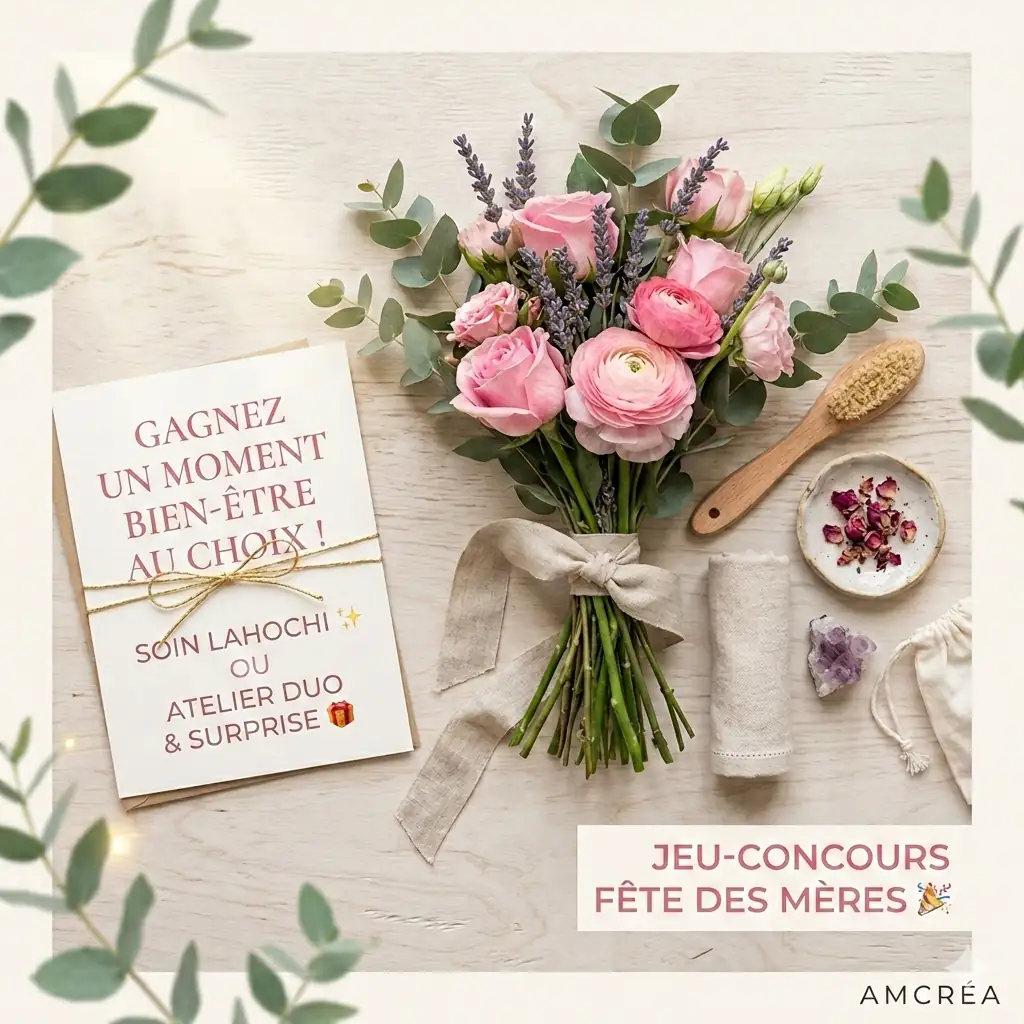 Jeu pour la fête des mères sur les réseaux